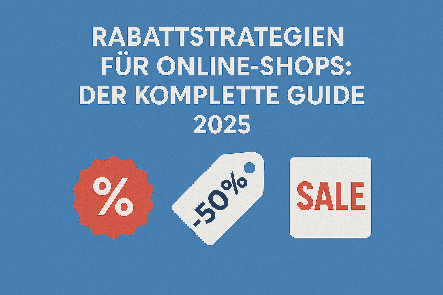 Rabattstrategien für Online-Shops: Der komplette Guide 2025